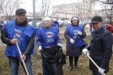 Изображение к новости 'Субботник состоялся на Каштаке'. 